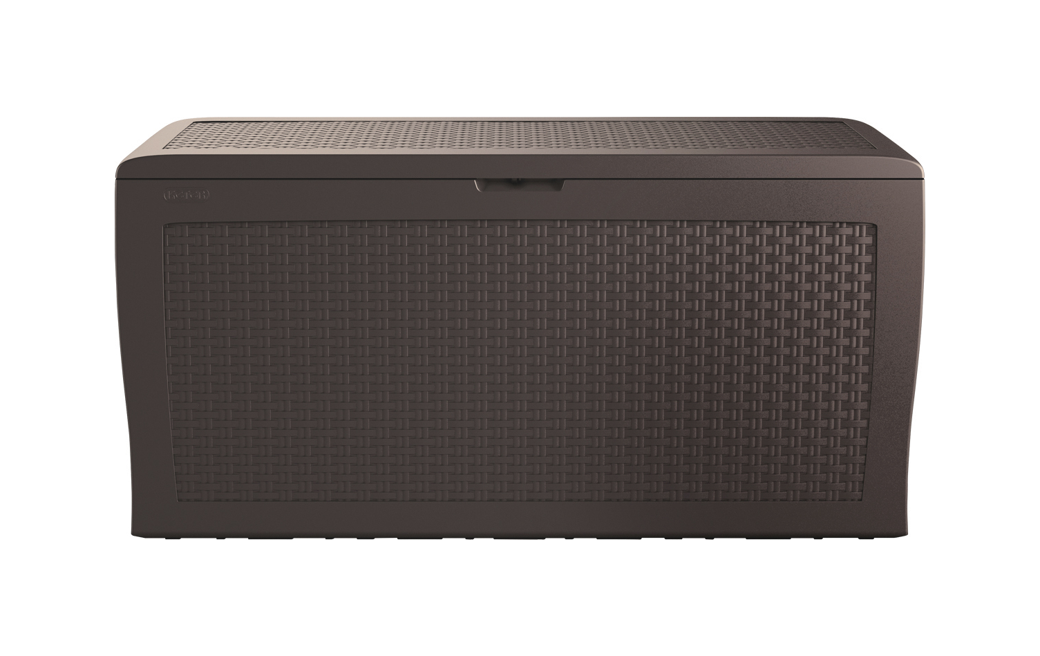 Zahradny-box-Keter-Samoa-Rattan-Box-270L-hnedy Záhradný box Keter Samoa Rattan Box 270L hnedý – Obrázok 1