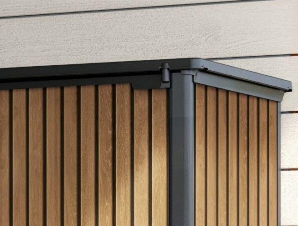 Záhradný box Keter Signature 1400 l Venetian hnedý – Obrázok 6