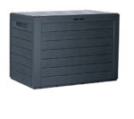 Záhradný box Prosperplast WOODEBOX antracit 190L