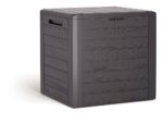 Záhradný box Prosperplast WOODEBOX hnědý 140L