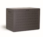 Záhradný box Prosperplast WOODEBOX hnědý 190L