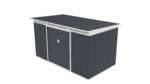 Záhradný domček G21 GRAH 700 - 340 x 206 cm, antracitový – Obrázok 4