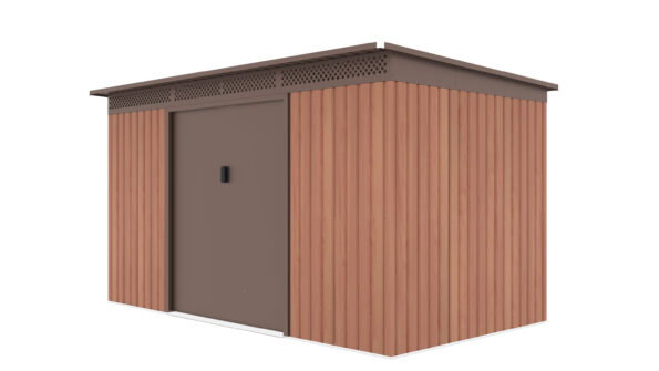 Záhradný domček G21 GRAH 700 - 340 x 206 cm, hnedý – Obrázok 3