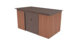 Záhradný domček G21 GRAH 700 - 340 x 206 cm, hnedý – Obrázok 4