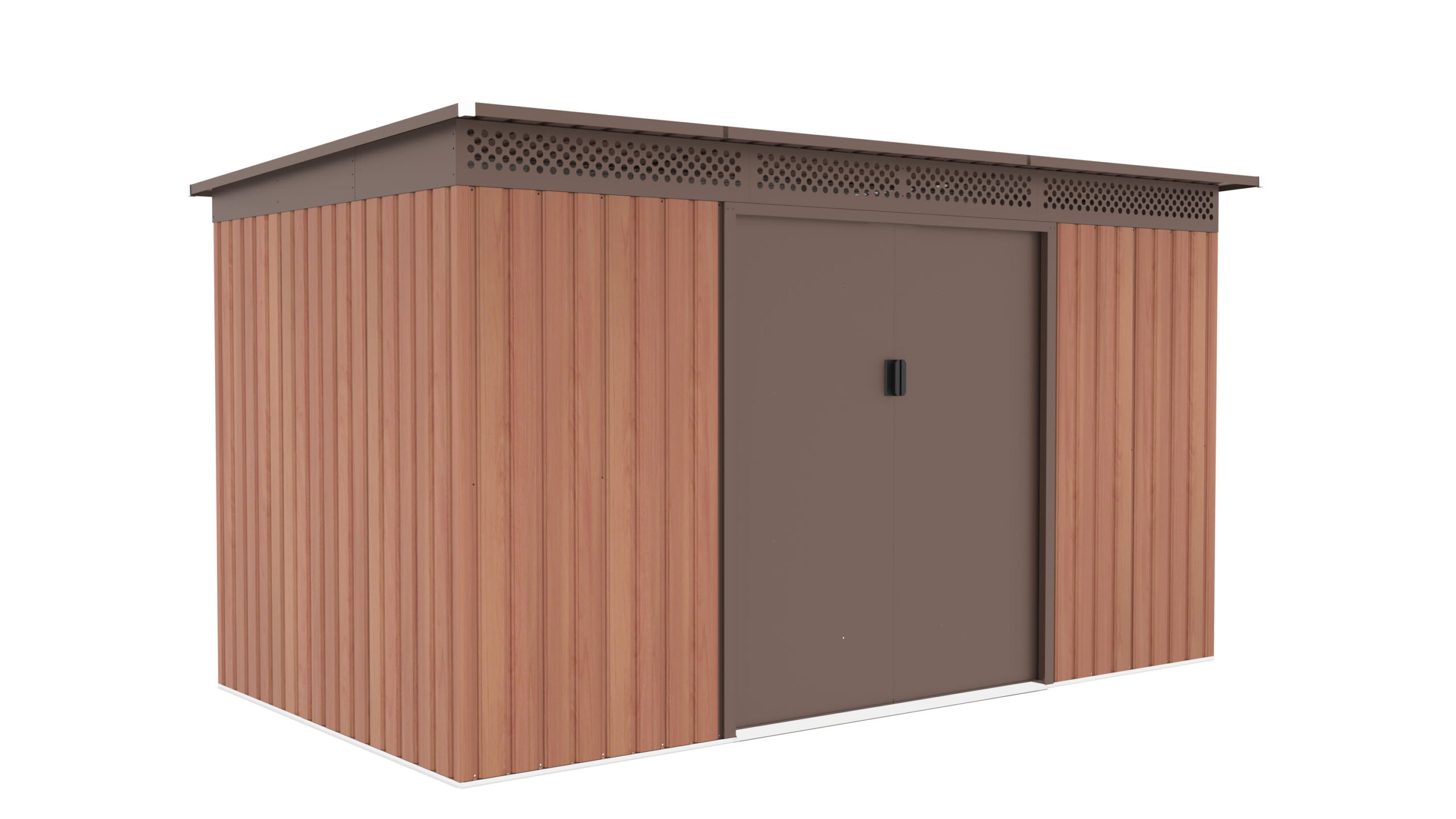 Zahradny-domcek-G21-GRAH-700-340-x-206-cm-hnedy Záhradný domček G21 GRAH 700 - 340 x 206 cm, hnedý – Obrázok 1