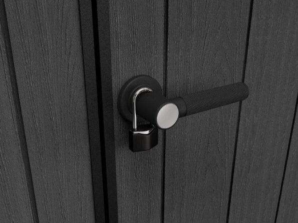 Záhradný domček Keter Apex 7,5 x 7 Walnut, s podlahou – Obrázok 7