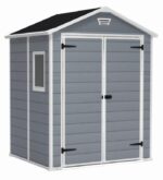 Záhradný domček Keter MANOR 6 x 5 DD šedý / biely