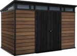 Záhradný domček Keter PENT Signature 11x7 Walnut, s podlahou