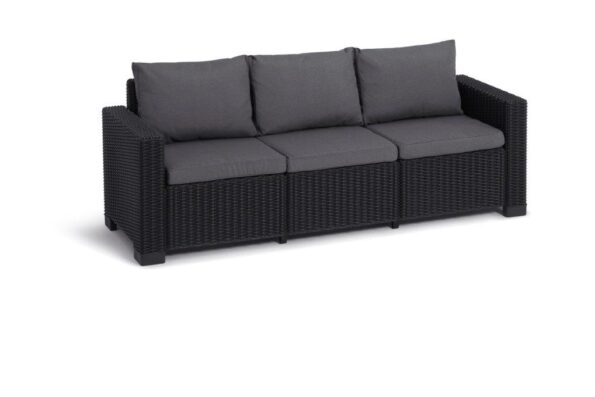 Záhradný set Keter California 3+1 grafitový – Obrázok 2