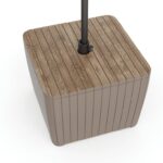 Záhradný stôl Keter Luzon Deco ashwood / cappuccino – Obrázok 3
