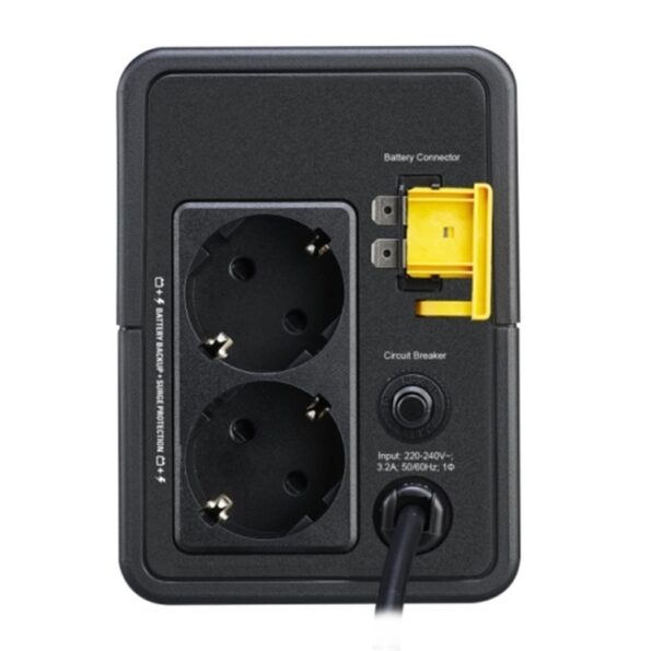 Záložný zdroj APC Back-UPS 700VA, 230V, AVR, Schuko – Obrázok 3