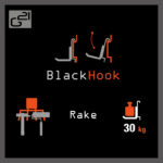 Závesný systém G21 BlackHook rake 21,5 x 10 x 13 cm – Obrázok 7