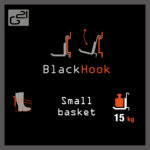 Závesný systém G21 BlackHook small basket 30 x 22 x 23 cm – Obrázok 6