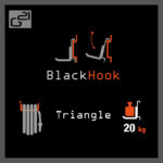 Závesný systém G21 BlackHook triangle 18 x 10 x 26 cm – Obrázok 7