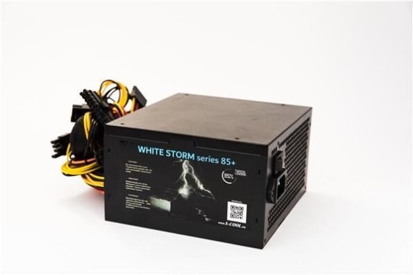 Zdroj 1stCOOL ATX 550W WHITE STORM 550, APFC, 85+ – Obrázok 3