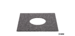 Podložka Buzon U-PAD-GROUND 200 x 200 x 3 mm