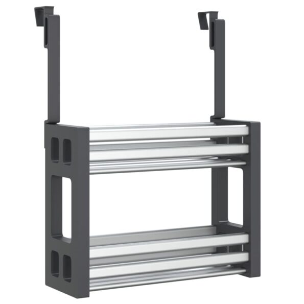 vidaXL Organizér pod umývadlo 34x12x26 cm hliníkový – Obrázok 2