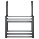 vidaXL Organizér pod umývadlo 34x12x26 cm hliníkový – Obrázok 3
