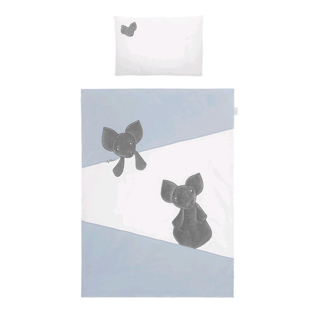 3-dielne-postelne-obliecky-Belisima-Mouse-90120-modre 3-dielne posteľné obliečky Belisima Mouse 90/120 modré – Obrázok 1