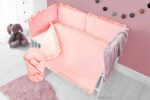 3-dielne posteľné obliečky Belisima PURE 100/135 pink – Obrázok 2