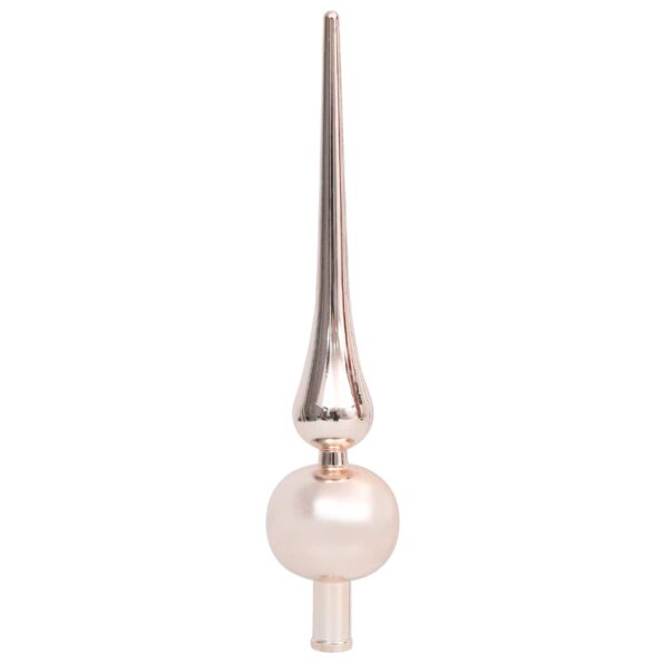vidaXL Umelý vianočný stromček 270 cm PVC a oceľ Biela – Obrázok 9