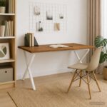 vidaXL Stôl s živým okrajom 160 x 90 x 75 cm Pevné akáciové drevo – Obrázok 3