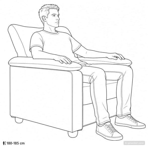 vidaXL Sada pohoviek 3 pcs Červená Umelá koža – Obrázok 10