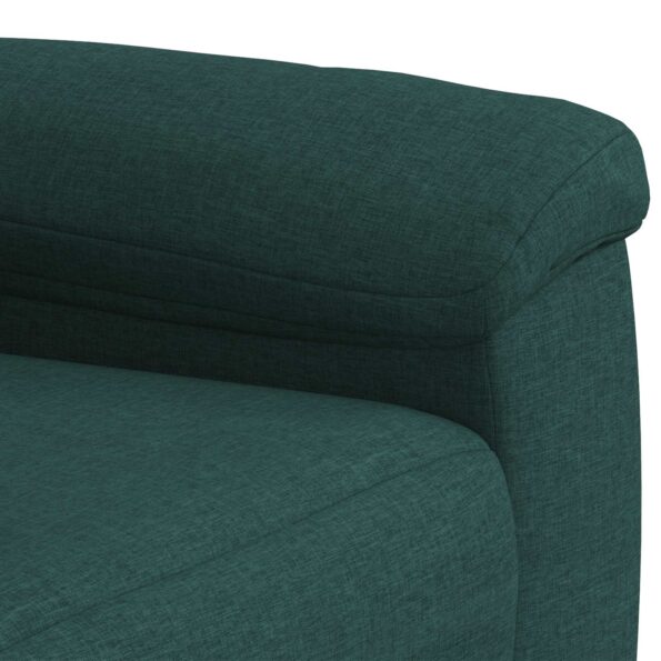 vidaXL Sada pohoviek 2 pcs Tmavozelená Látka – Obrázok 5