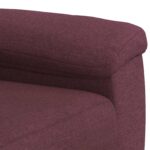 vidaXL Sada pohoviek 2 pcs Fialová Látka – Obrázok 5