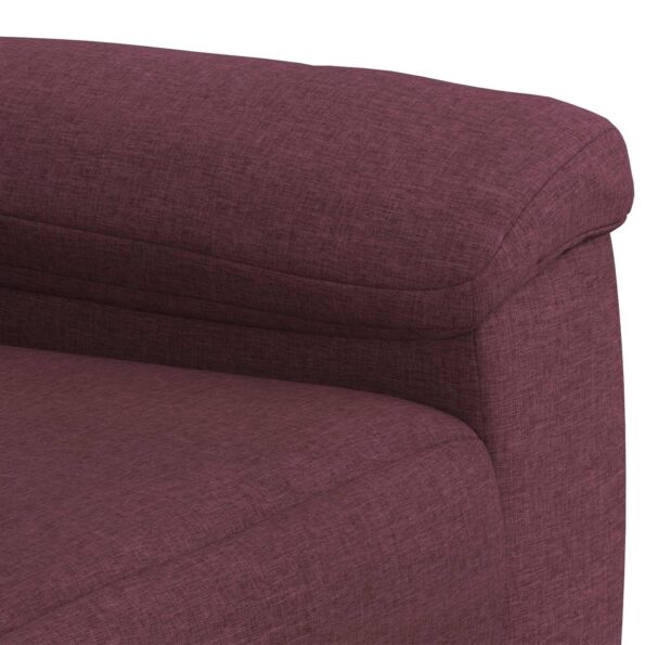 vidaXL Sada pohoviek 2 pcs Fialová Látka – Obrázok 5