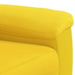 vidaXL Sada pohoviek 3 pcs Svetložltá Látka – Obrázok 6