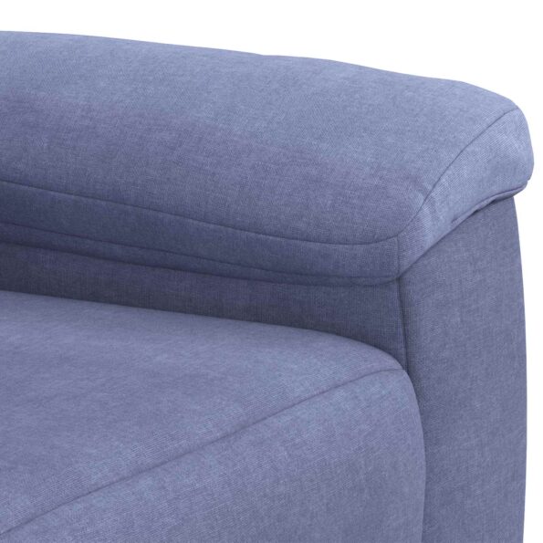 vidaXL Sada pohoviek 3 pcs Modrá džínovina Látka – Obrázok 6