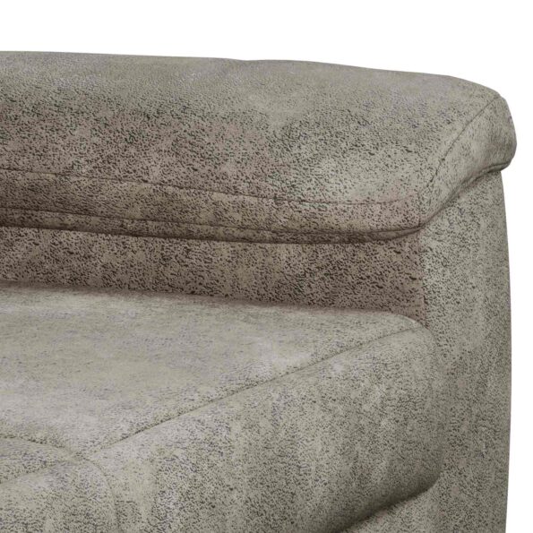 vidaXL Sada pohoviek 3 pcs Svetlosivá Faux semišová koža – Obrázok 6