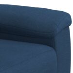 vidaXL Sada pohoviek 2 pcs Modrá Látka – Obrázok 5