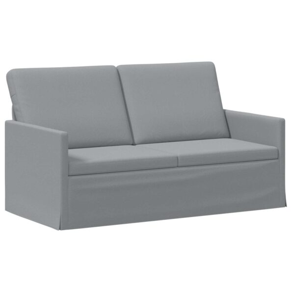 vidaXL Sada pohoviek 2 pcs Svetlosivá Látka – Obrázok 4