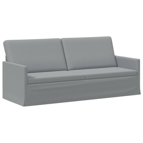vidaXL Sada pohoviek 2 pcs Svetlosivá Látka – Obrázok 4