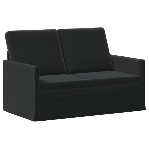vidaXL Sada pohoviek 2 pcs Čierna Zamat – Obrázok 4