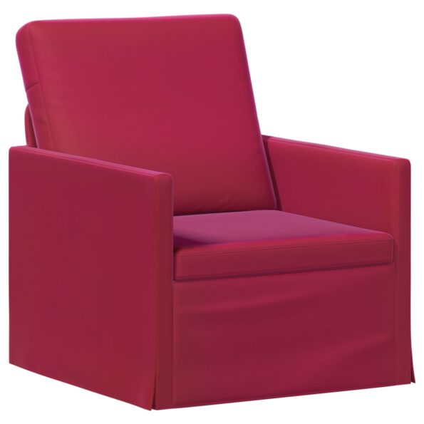 vidaXL Sada pohoviek 2 pcs Víno červené Zamat – Obrázok 3