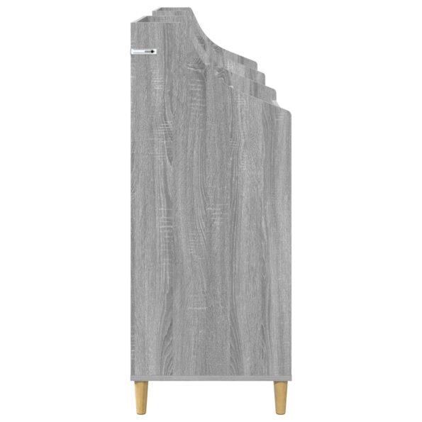 vidaXL Sada políc na médiá 3 ks Sivý Sonoma 212 x 46 x 112 cm – Obrázok 7