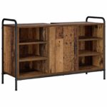 vidaXL Set kabinetov do kúpeľne 3 ks Staré drevo 40 x 36 x 99,5 cm – Obrázok 4
