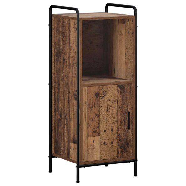 vidaXL Set kabinetov do kúpeľne 3 ks Staré drevo 40 x 36 x 99,5 cm – Obrázok 5