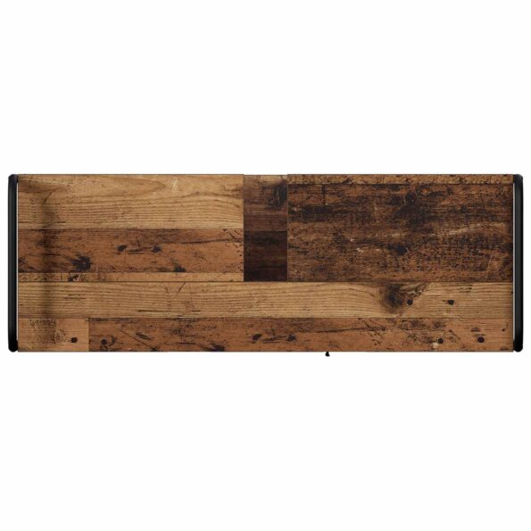 vidaXL Set kabinetov do kúpeľne 3 ks Staré drevo 40 x 36 x 99,5 cm – Obrázok 8
