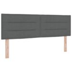 vidaXL Posteľ boxspring s matracom Tmavohnedá 140 x 200 cm Látka – Obrázok 3