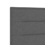 vidaXL Posteľ boxspring s matracom Tmavohnedá 140 x 200 cm Látka – Obrázok 8