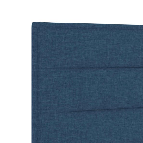 vidaXL Posteľ boxspring s matracom Modrá 160 x 200 cm Látka – Obrázok 9