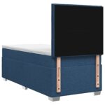 vidaXL Posteľ boxspring s matracom Modrá 80 x 200 cm Látka – Obrázok 7