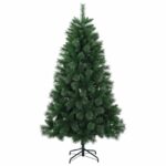 vidaXL Umelý vianočný stromček 210 cm 300 LED Teplá biela PVC a kov – Obrázok 5