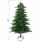 vidaXL Artificial Christmas Tree with Bauble 120 cm 150 LED – Obrázok 11