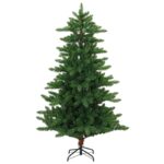 vidaXL Artificial Christmas Tree with Bauble 150 cm 150 LED – Obrázok 5