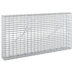 vidaXL Gabion s drôtom 3,5 mm a sieťou 5x2,5 cm 100x10x50 cm – Obrázok 2